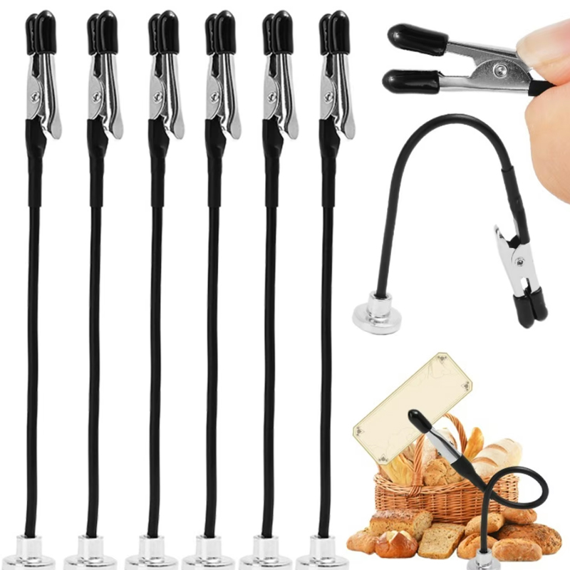 Photography Quiz - 10/5 Piezas Pinzas Magnéticas Flexibles Tipo