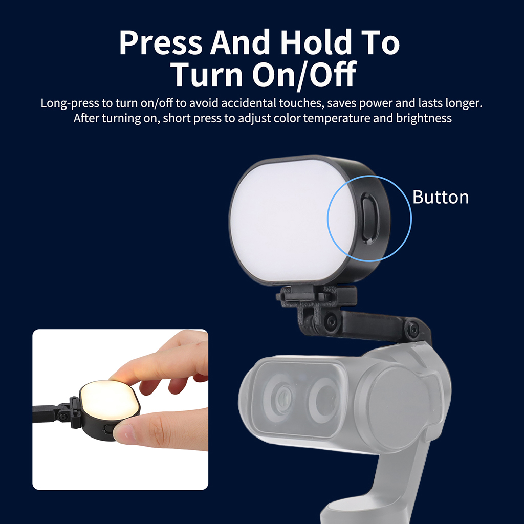 Photography Angles - Luz de Relleno Portátil con Gimbal