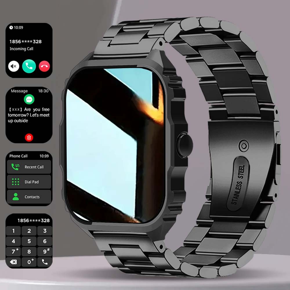 Photography Sport - Reloj inteligente, pantalla cuadrada grande de