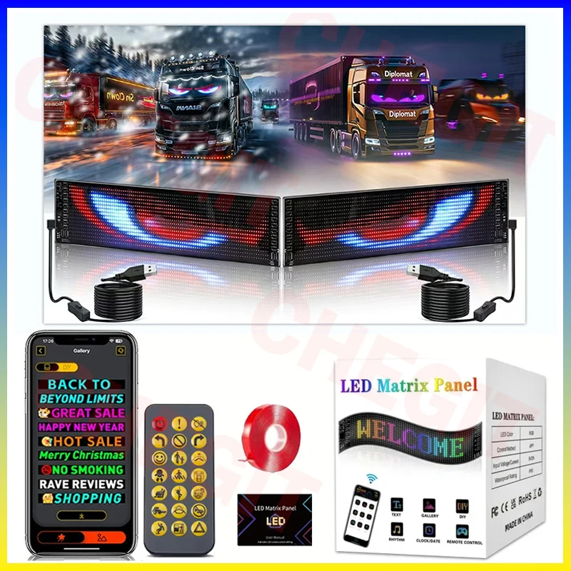 Pixel Art Led Panel - Pantalla Led, señal de ojo de