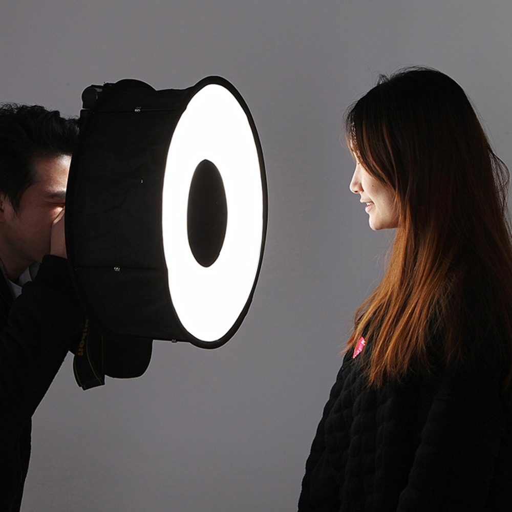 Pop Up Flash Diffuser - Caja blanda con anillo de 45cm,