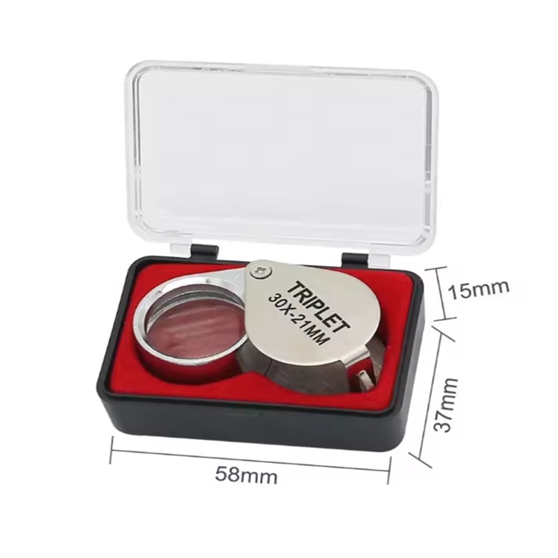 Eye Piece Magnifier - Lupa portátil de metal 30X para