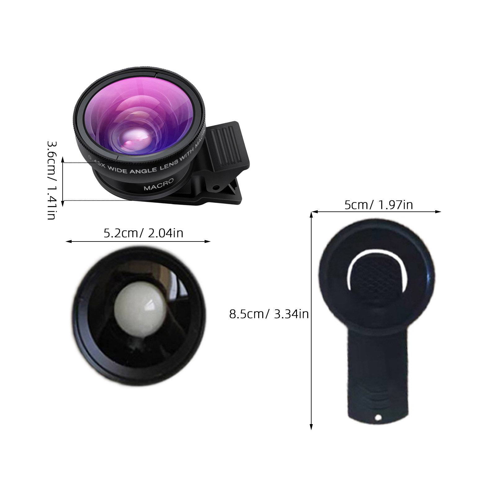 Lente para Teléfono 0.45x Gran - Photography Angles reseña y precio