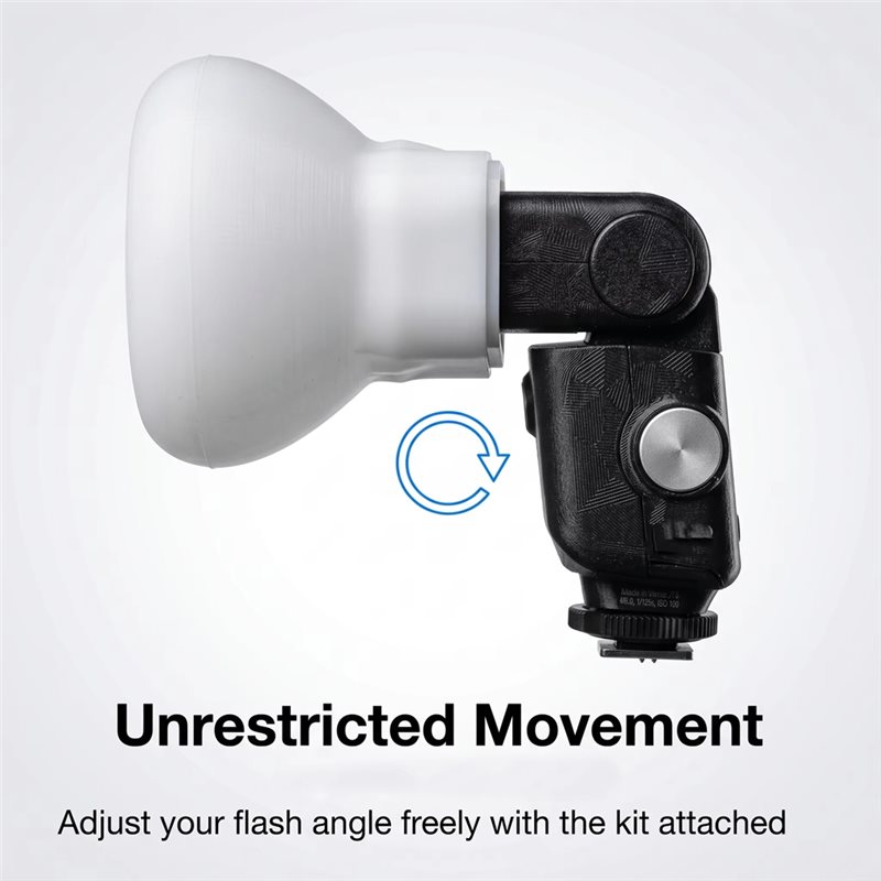 Cubierta difusora de flash 3CG - Pop Up Flash Diffuser reseña y precio