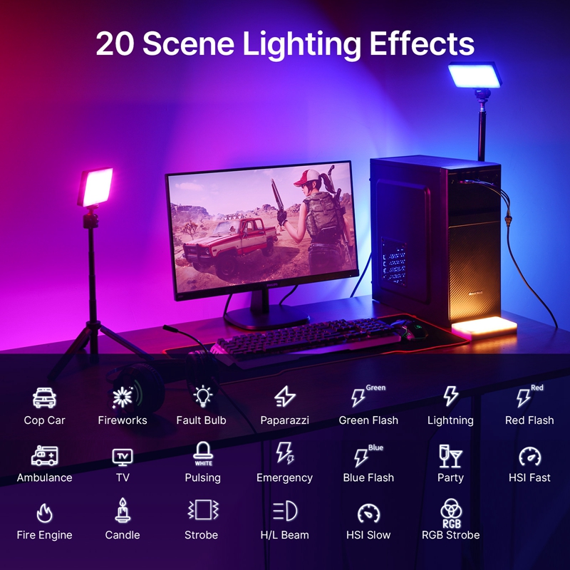 Ulanzi LT002 7 pulgadas de bol - Pixel Art Led Panel reseña y precio