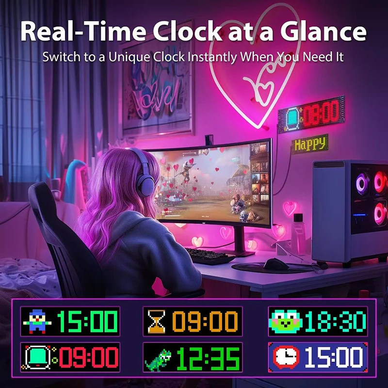 Pantalla Led, señal de ojo de  - Pixel Art Led Panel reseña y precio