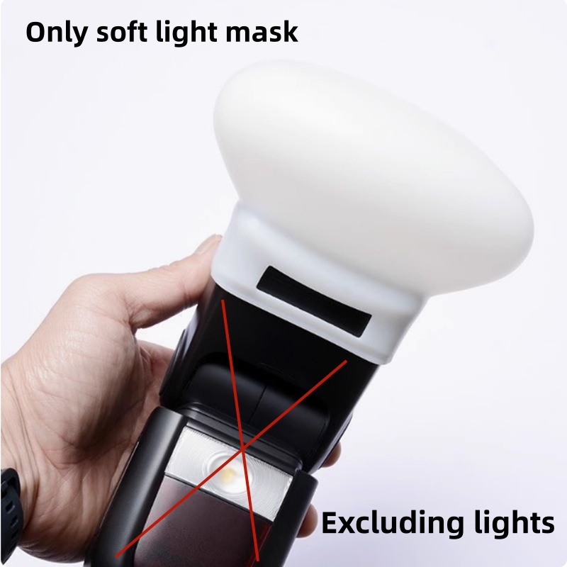 1 tapa difusora de silicona su - Pop Up Flash Diffuser reseña y precio