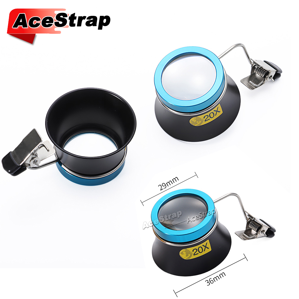 Lupa portátil 5X 10X 20X herra - Eye Piece Magnifier reseña y precio