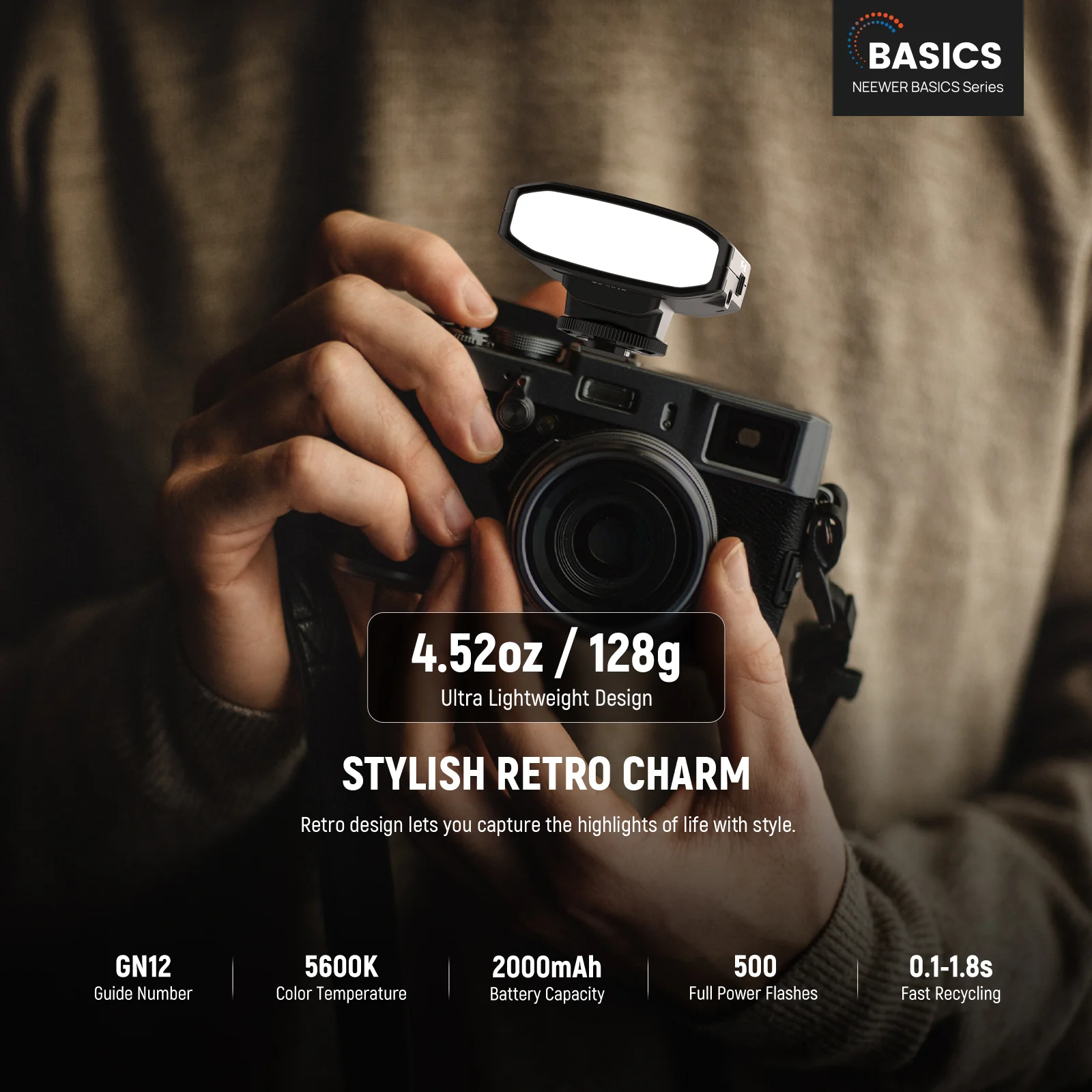 NEEWER BASICS Z120 SE 5600K Mi - Speedlite Flash External reseña y precio