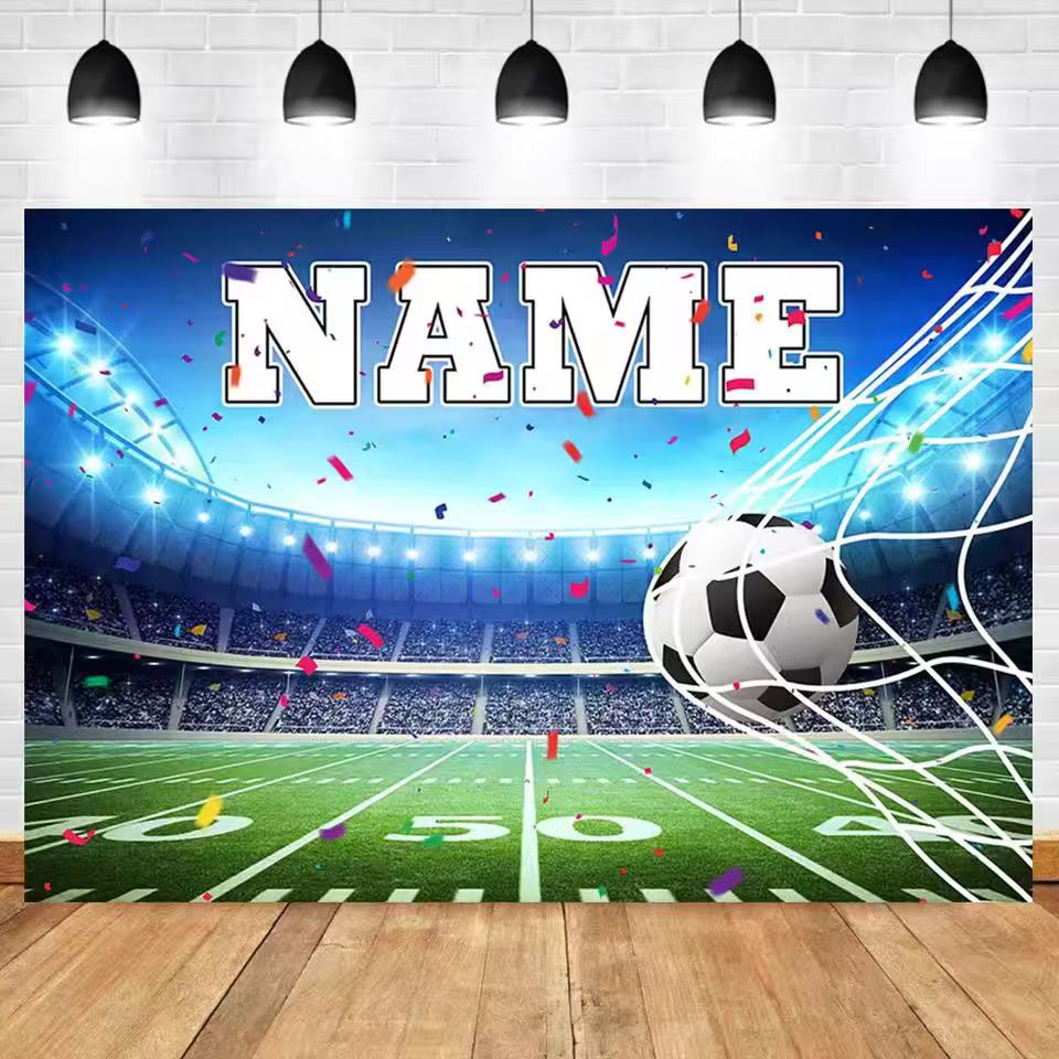 Fondo de fútbol personalizado  - Photography Sport reseña y precio