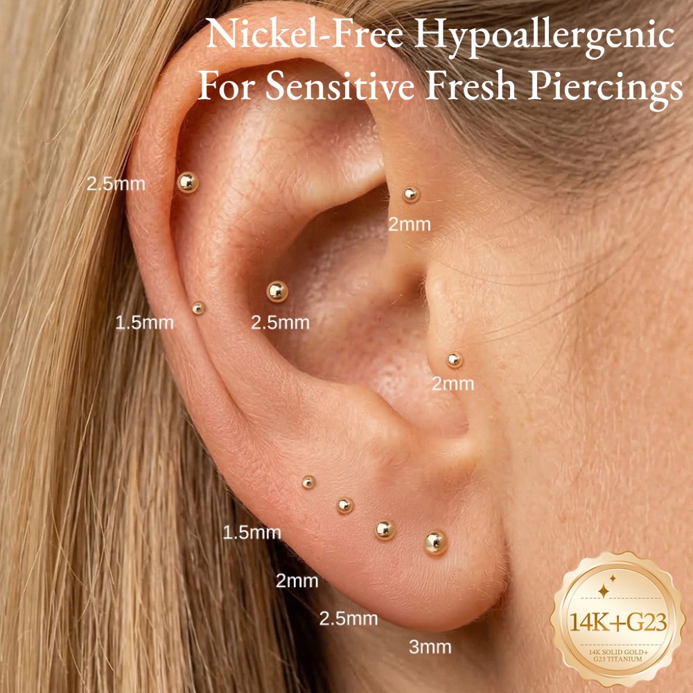 Pendientes Minimalistas de Oro - Photography Triangle reseña y precio