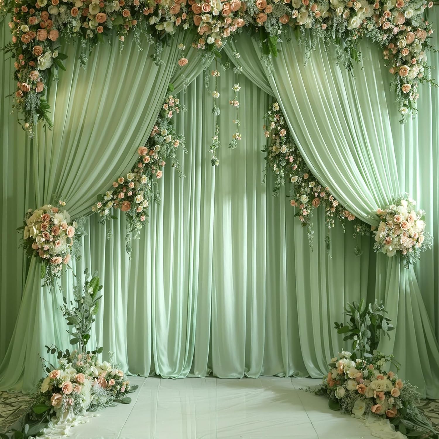 Cortinas de fondo blancas para - Photography Background reseña y precio