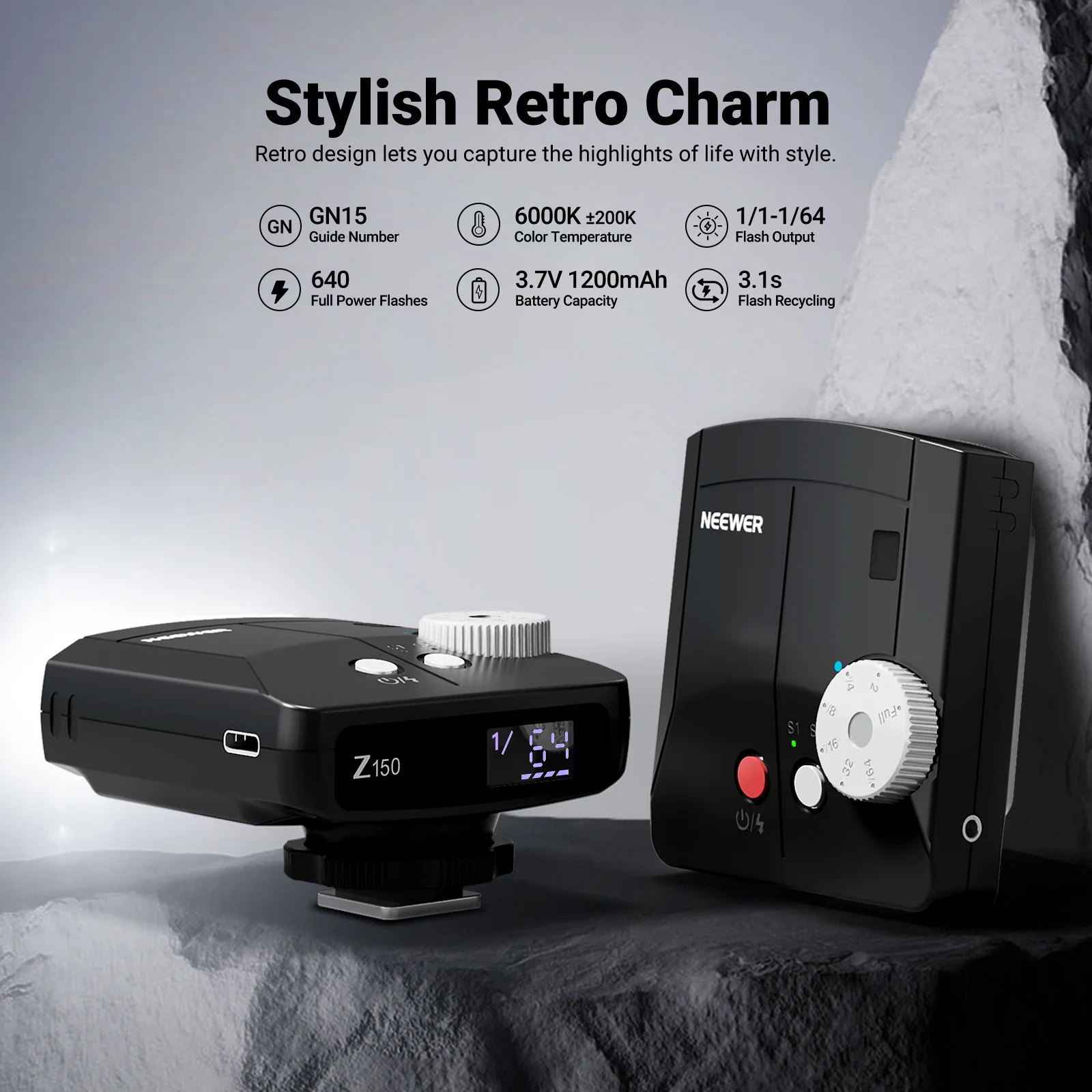 NEEWER Z150 Mini Flash Speedli - Speedlite Flash External reseña y precio