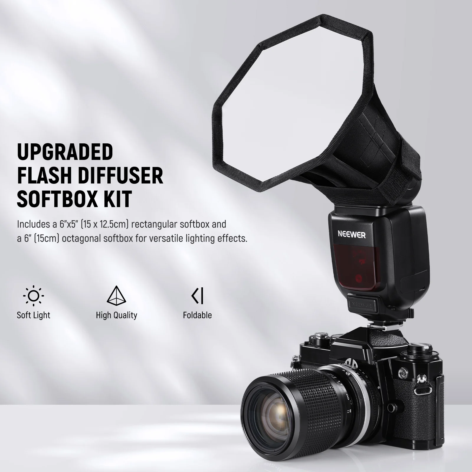 NEEWER NS5P - Difusor de Flash - Speedlite Flash External reseña y precio