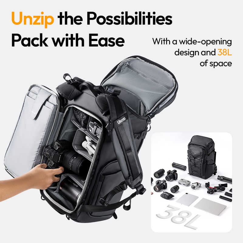 Mochila Ulanzi AB01 para fotog - Photography Sport reseña y precio