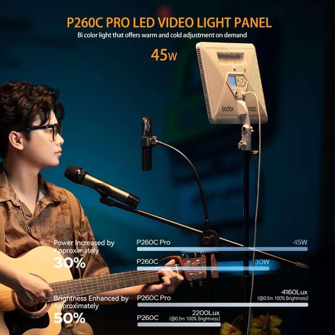 Godox P260C Pro Panel de luz L - Pixel Art Led Panel reseña y precio