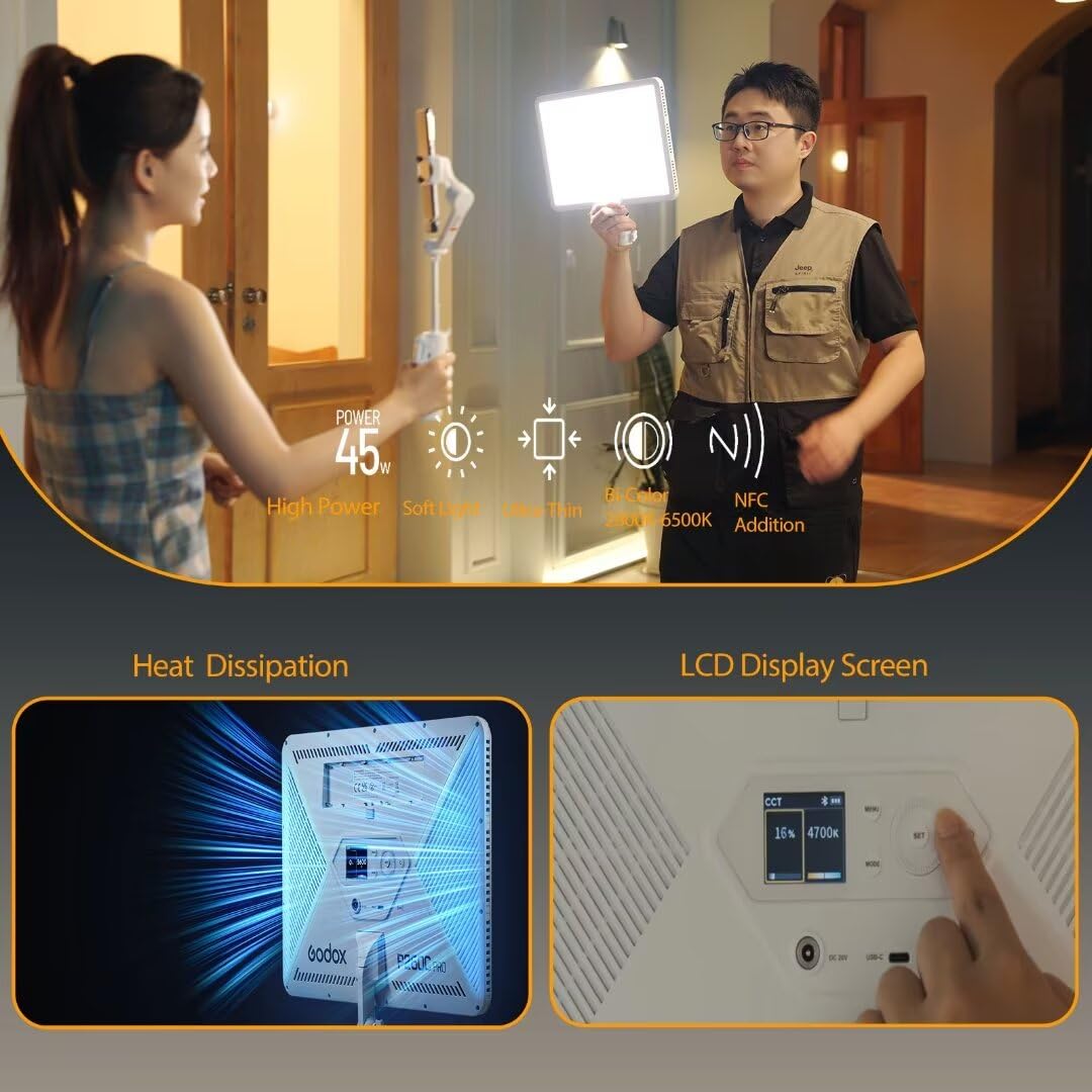 Godox P260C Pro Panel de luz L - Pixel Art Led Panel reseña y precio