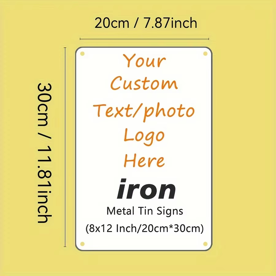 Letrero de Metal Personalizado - Photography Triangle reseña y precio