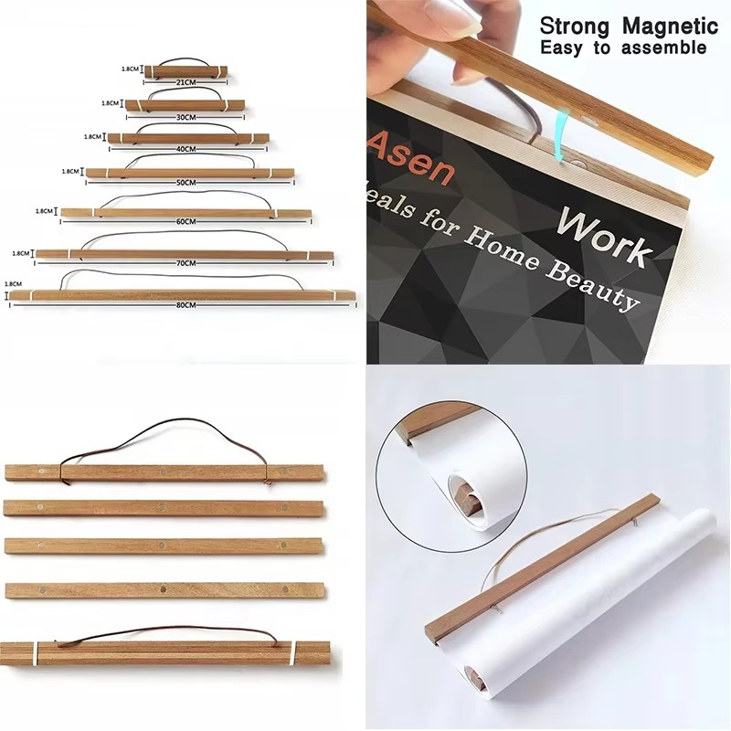 Póster magnético de madera de  - Photography Pose reseña y precio