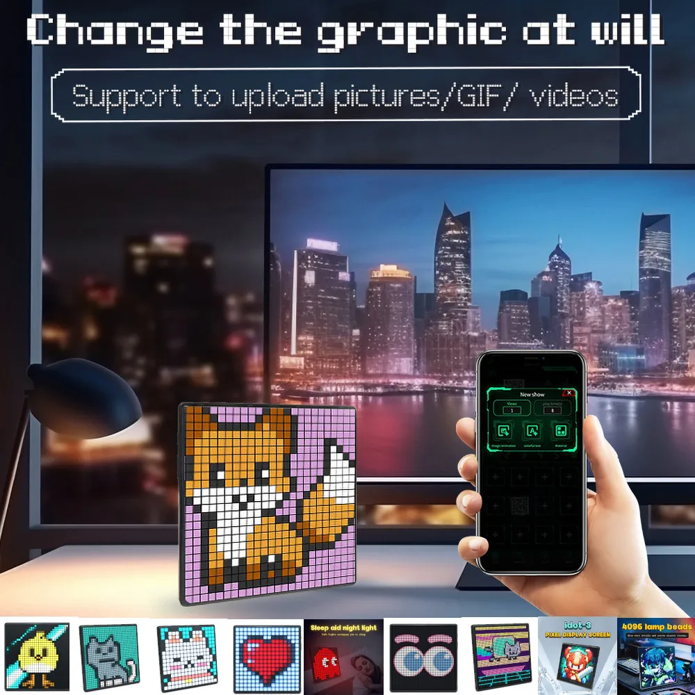 Nueva pantalla LED de píxeles  - Pixel Art Led Panel reseña y precio