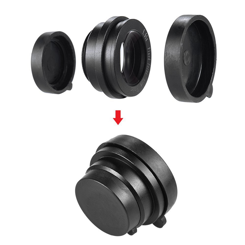 2 uds 1.51X visor de enfoque f - Eye Piece Magnifier reseña y precio